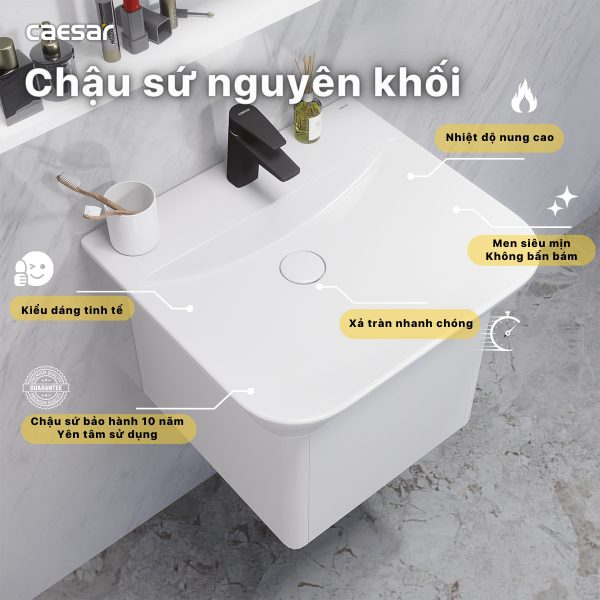 Bộ tủ lavabo Caesar LF5370/EH05370AV