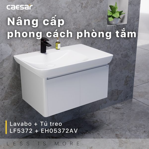Bộ tủ lavabo Caesar LF5372/EH05372AV