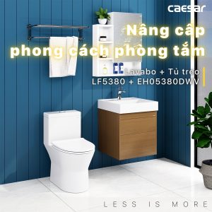 Bộ tủ lavabo Caesar LF5380/EH05380DWV