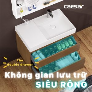 Bộ tủ lavabo Caesar LF5384/EH05384DWV