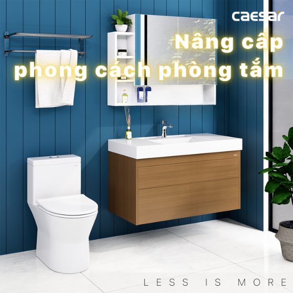 Bộ tủ lavabo Caesar LF5386/EH05386DWV