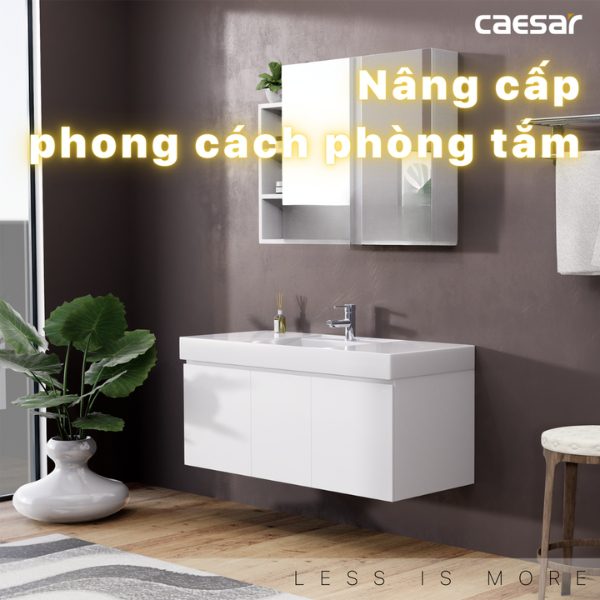 Bộ tủ lavabo Caesar LF5388/EH05388AV