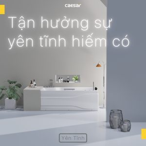 Bồn tắm massage Caesar chân yếm MT0870L(R)