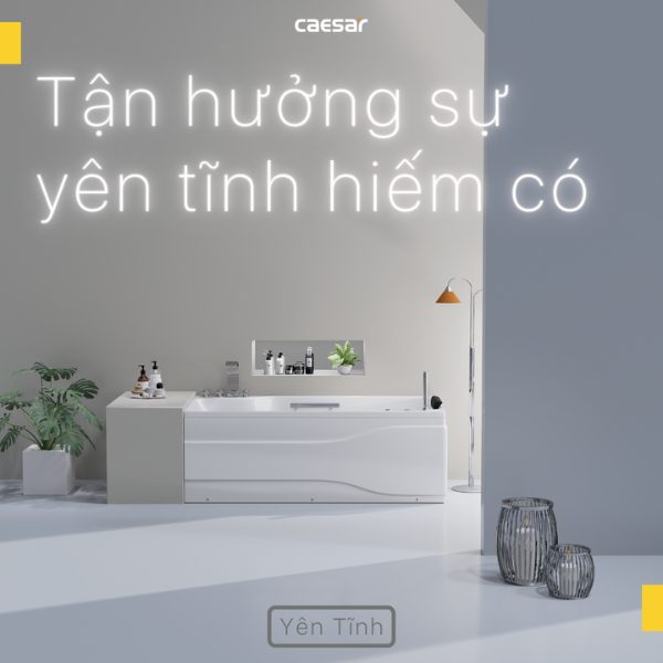 Bồn tắm massage Caesar chân yếm MT0870L(R)