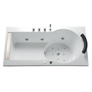 Bồn tắm massage Caesar xây không chân không yếm MT211L(R)A
