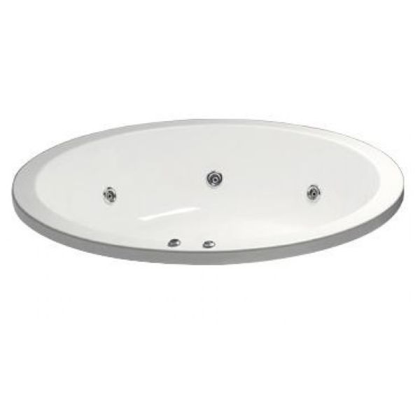 Bồn tắm massage Caesar xây không chân không yếm MT6470A