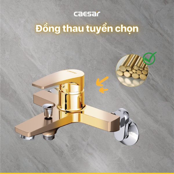 Sen tắm Caesar nóng lạnh S393CG