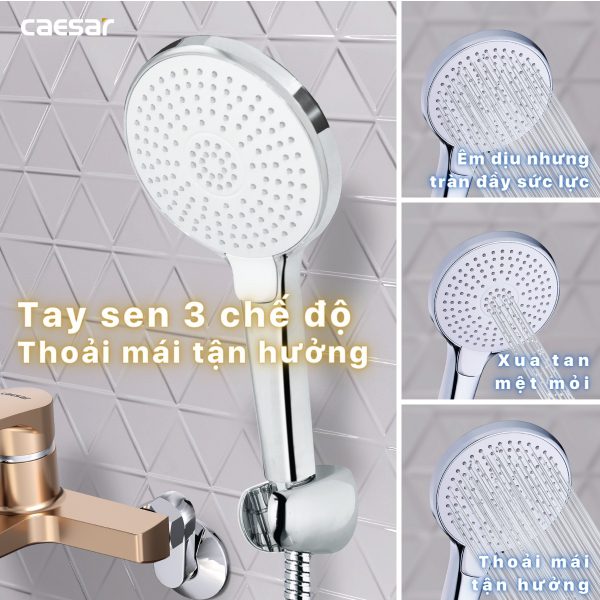 Sen tắm Caesar nóng lạnh S393CG