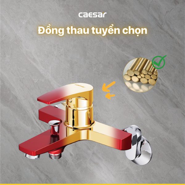 Sen tắm Caesar nóng lạnh S393CR