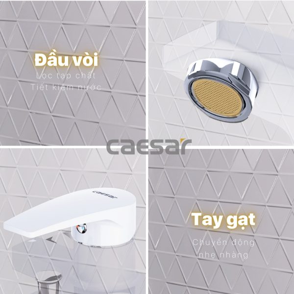 Sen tắm Caesar nóng lạnh S393CW