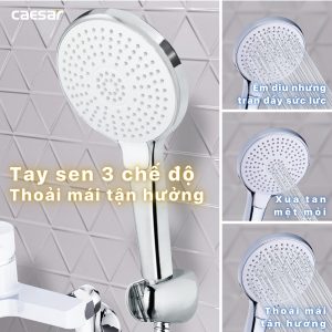 Sen tắm Caesar nóng lạnh S393CW
