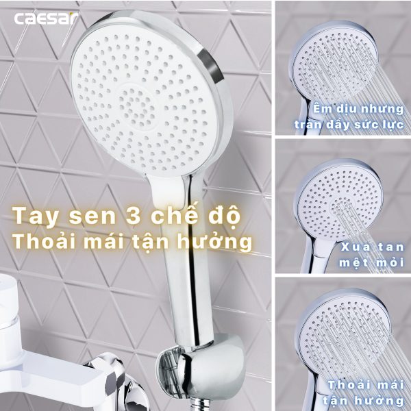 Sen tắm Caesar nóng lạnh S393CW