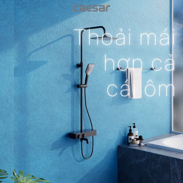 Sen tắm cây nhiệt độ Caesar tự động S788CB