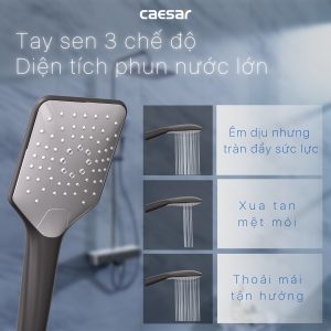 Sen tắm cây nhiệt độ Caesar tự động S788CB
