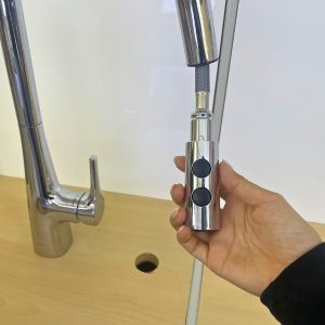 Vòi bếp Inax SFV-900SX dây rút nóng lạnh