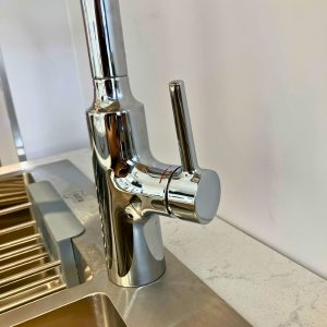 Vòi bếp Inax SFV-907SX dây rút nóng lạnh