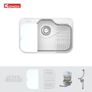 Chậu rửa bát 1 hố Konox Tari 7851SM