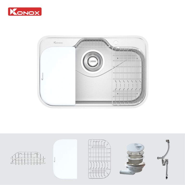 Chậu rửa bát 1 hố Konox Tari 7851SM