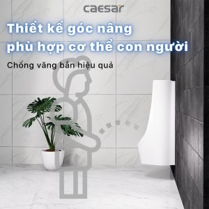 Bệ Tiểu Treo Caesar U0237