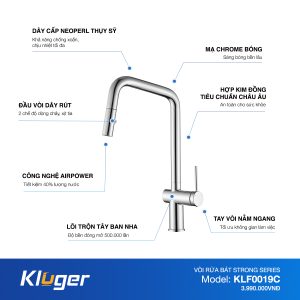 Vòi rửa bát Kluger KLF0020S