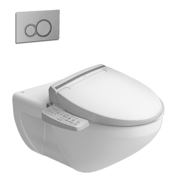 Bồn cầu treo tường nắp điện tử INAX AC-23P + CW-KA22AVN