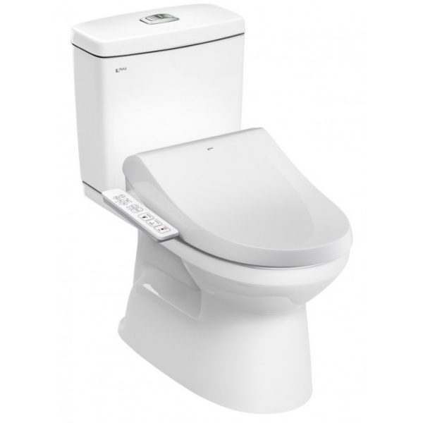 Bồn cầu 2 khối nắp điện tử INAX AC-504A+CW-H17VN