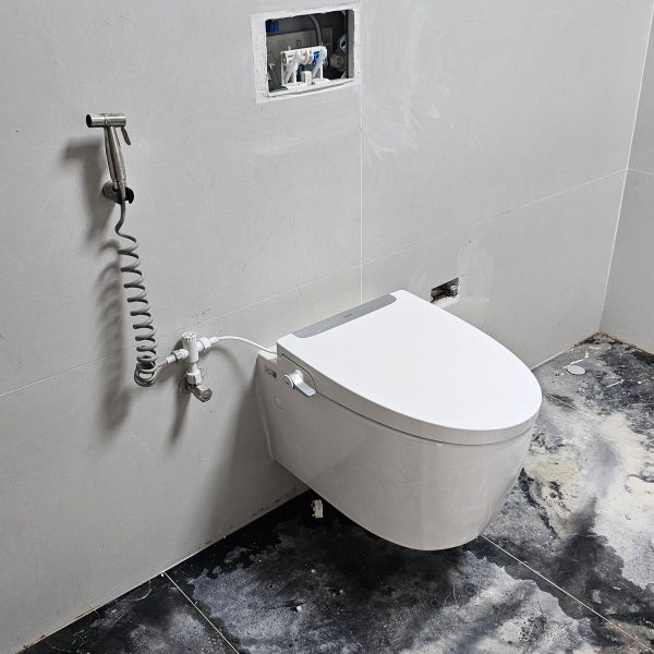 Bồn cầu nắp rửa điện tử Inax AC-952+CW-KA22AVN