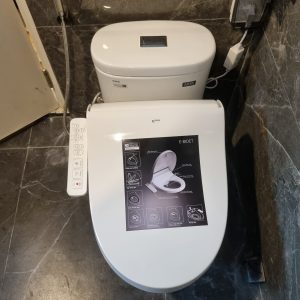 Bồn cầu Inax một khối nắp rửa điện tử AC-959A+CW-H18VN