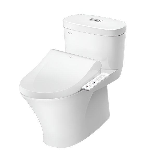 Bồn cầu Inax một khối nắp rửa điện tử AC-959A+CW-H18VN