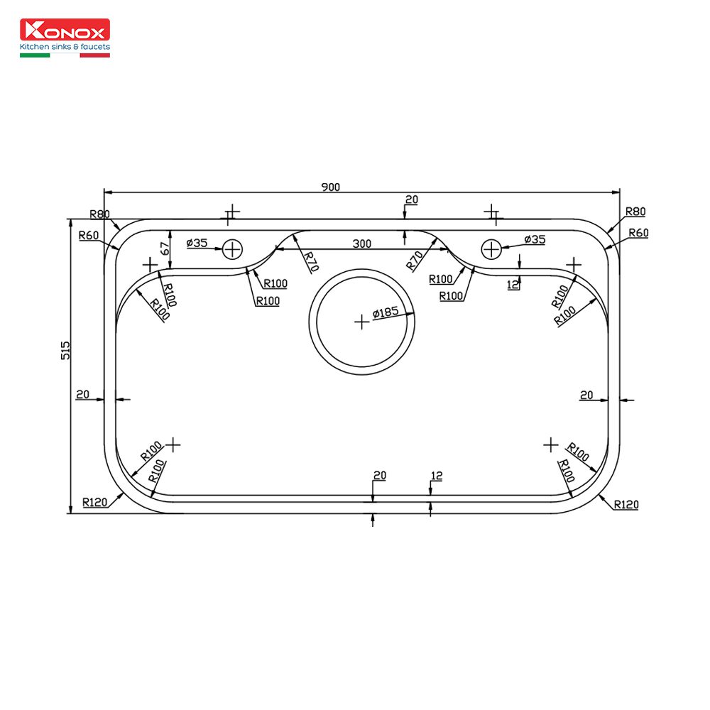 Chậu rửa bát TARI 9051SR