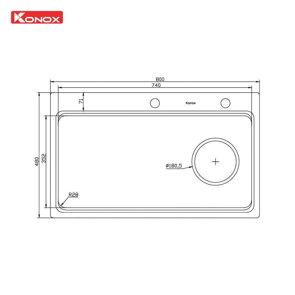 Chậu rửa bát Workstation Sink KN8751TS Dekor