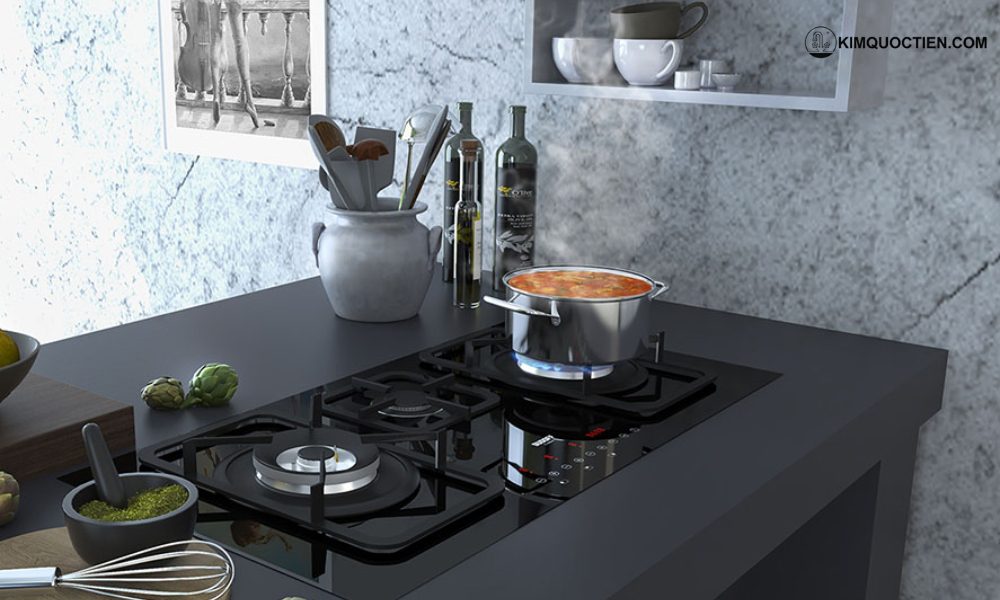 bếp gas 3 vùng nấu