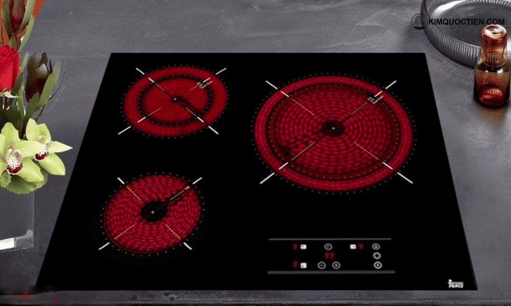 bếp hồng ngoại 3 vùng nấu