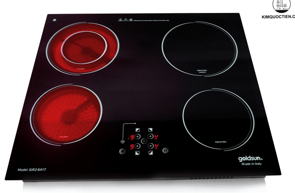 bếp hồng ngoại 4 vùng nấu