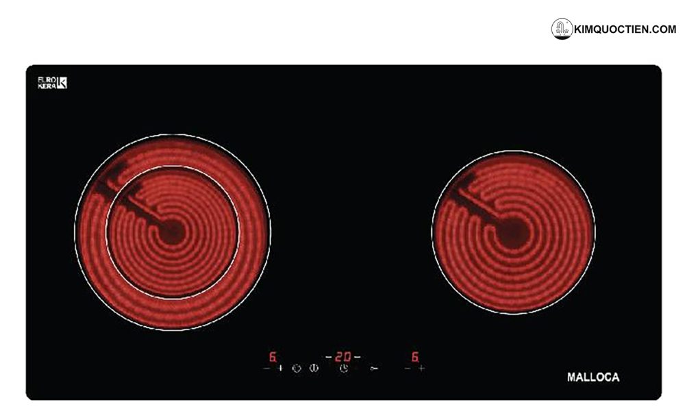 bếp hồng ngoại đôi