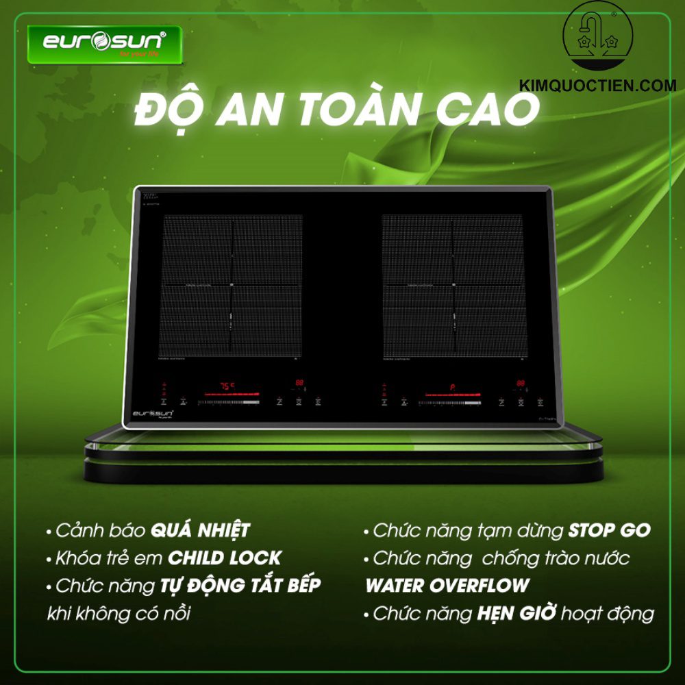 Bếp từ đôi Eurosun EU-T798PRO