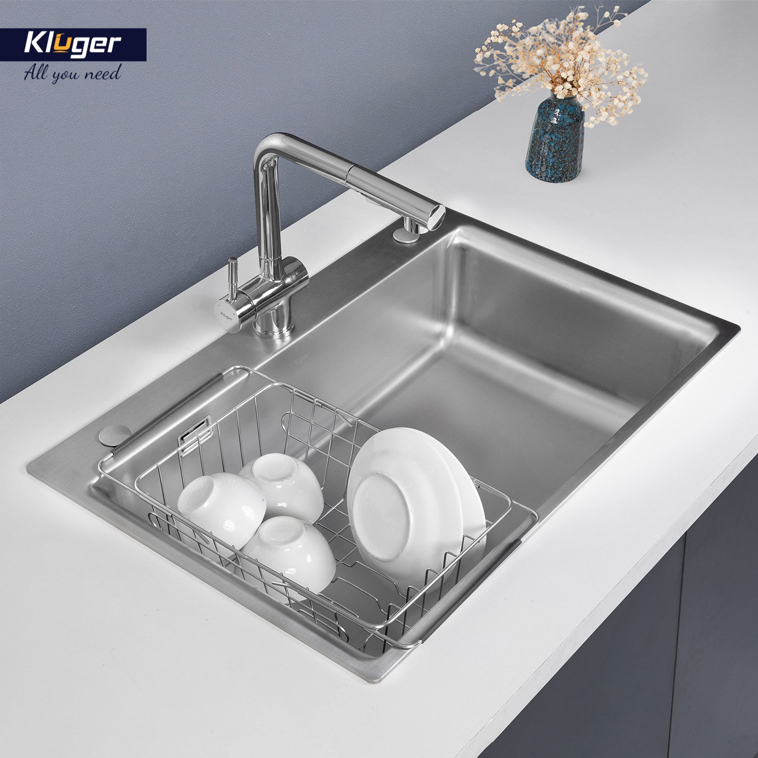 Chậu rửa bát Kluger KF8121S – S75