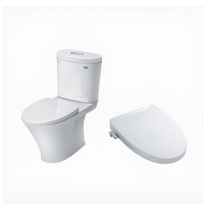 Bồn cầu 2 khối nắp rửa cơ INAX C-700A + CW-S32VN