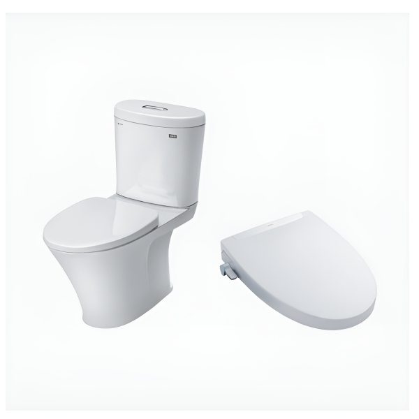 Bồn cầu 2 khối nắp rửa cơ INAX C-700A + CW-S32VN