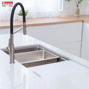 Chậu rửa bát chống xước phong cách Nhật TARI 8748SR