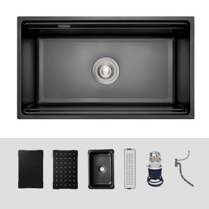 Chậu rửa bát Kluger KWU8161FB – S76 Plus