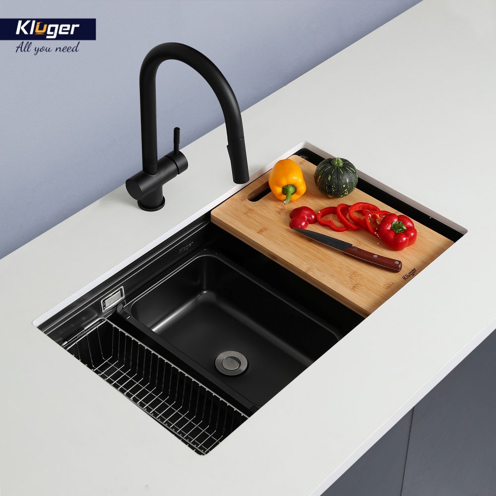 Chậu rửa bát Kluger KWU8161FB – S76 Plus