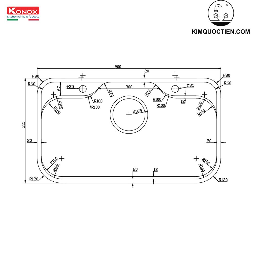 Chậu rửa bát TARI 9051SR