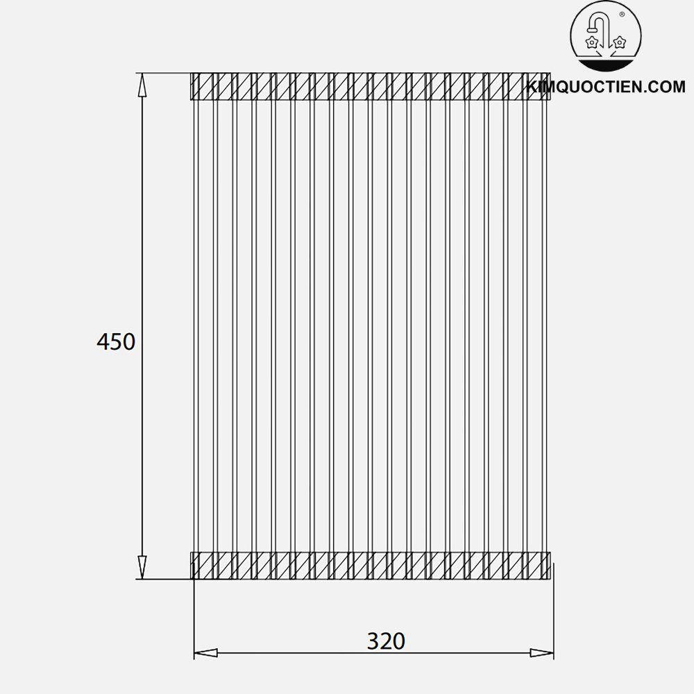 Giá để đồ inox Kluger KRM – 02