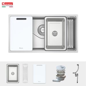 Chậu rửa bát chống xước phong cách Nhật TARI 8748SR