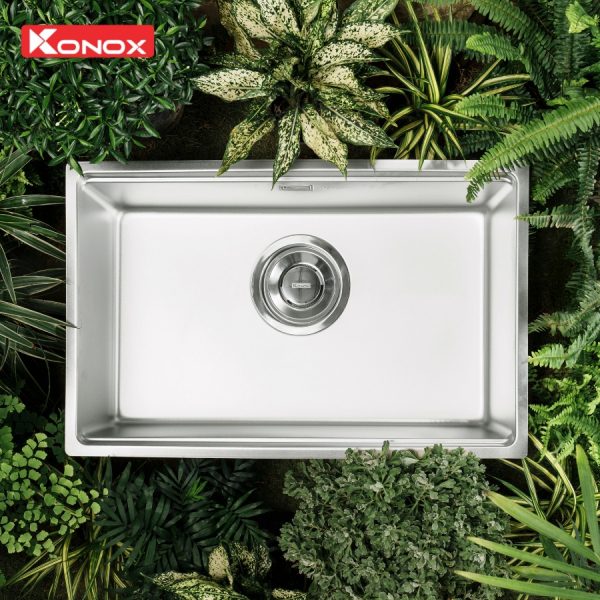 Chậu rửa bát 1 hố Konox Tari 7648SM