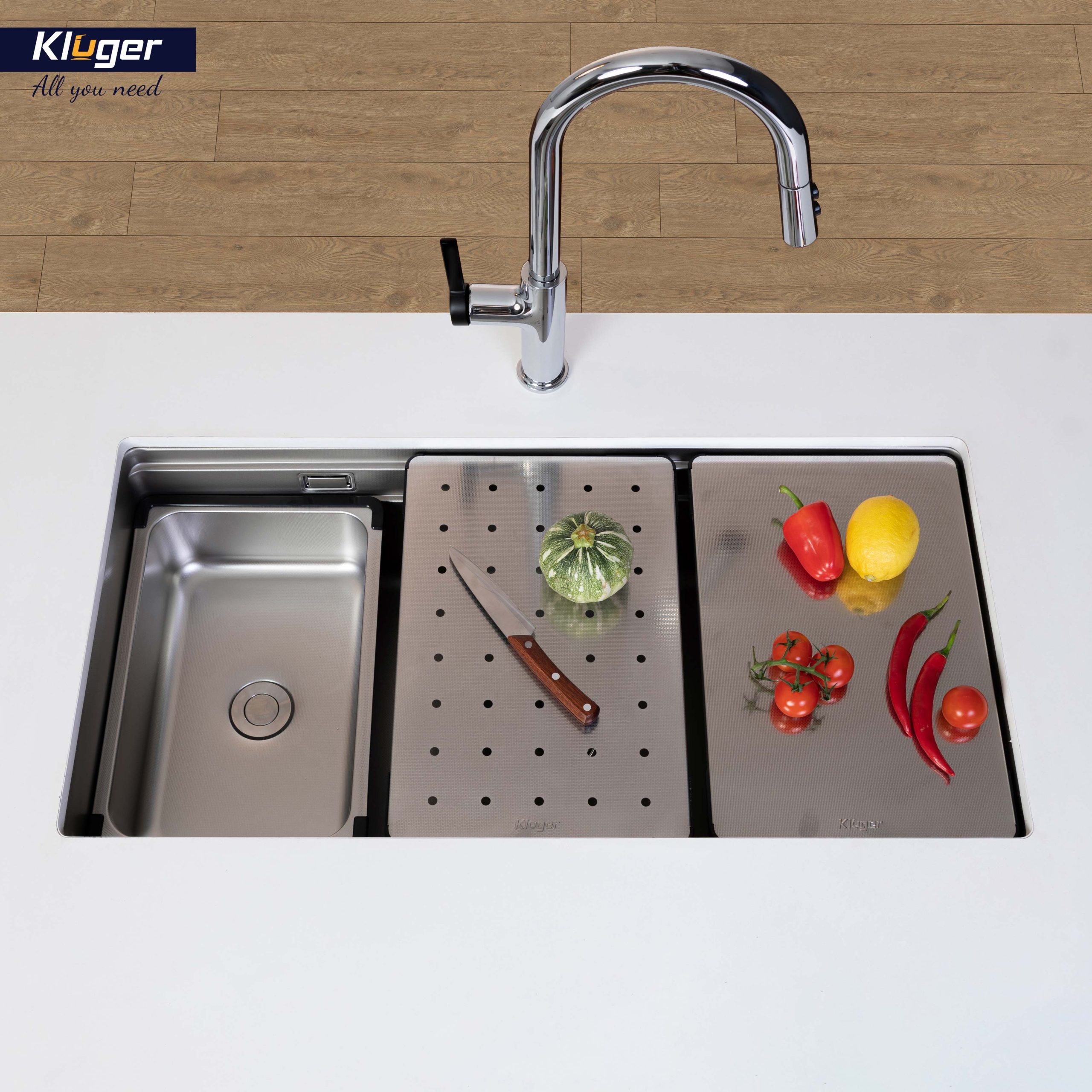 thớt inox Kluger KCB-132FS