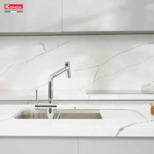 Vòi rửa bát dây rút Volta Chrome