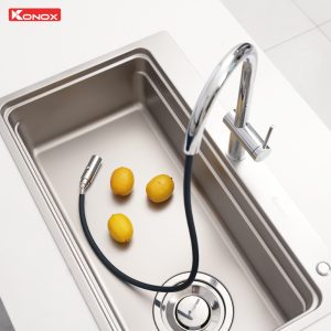 Vòi rửa bát dây rút Reno