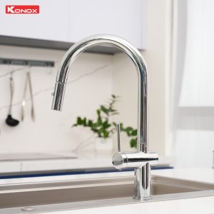 Vòi rửa bát dây rút Reno